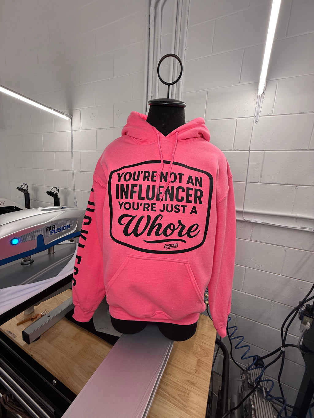 Not An Influencer Hoodie