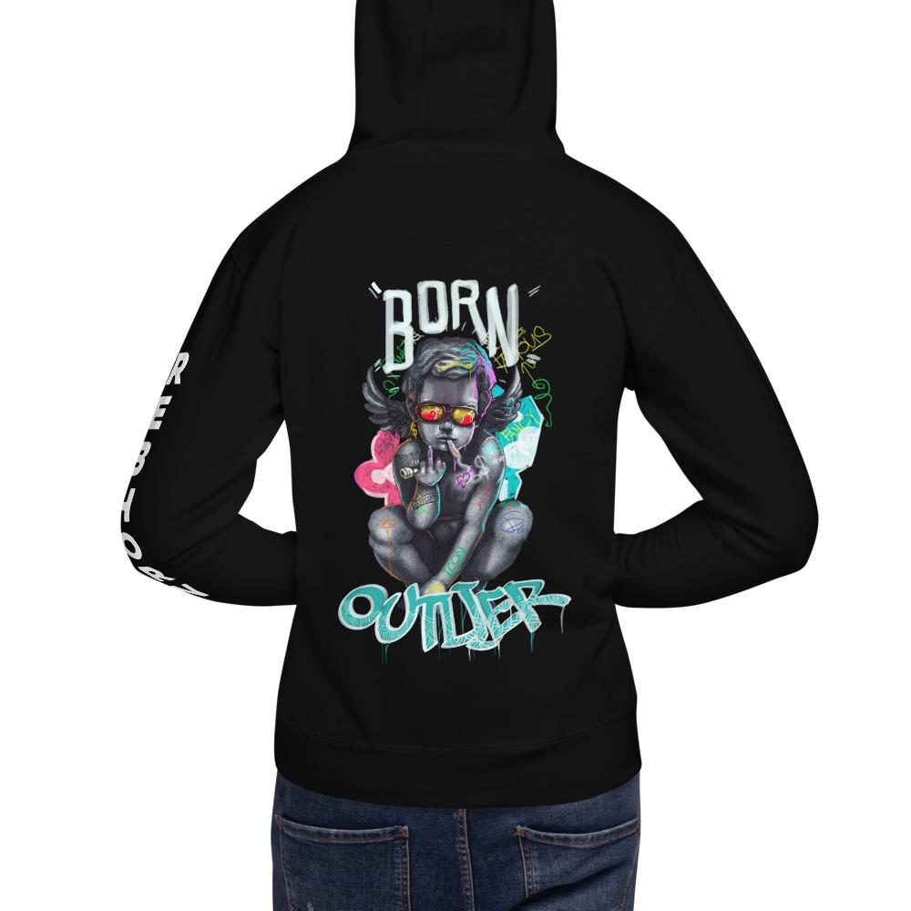 Born Outlier Premium Unisex Hoodie