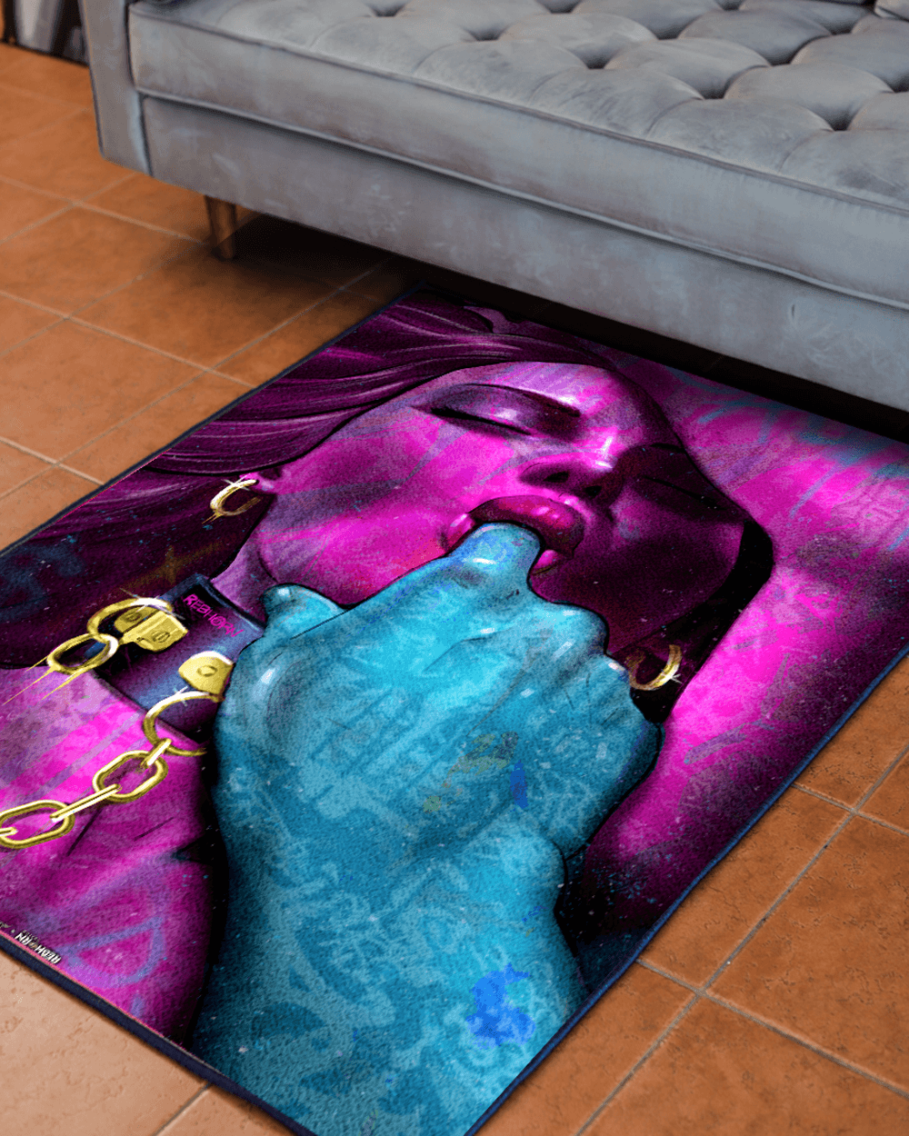 CHOKED RUG