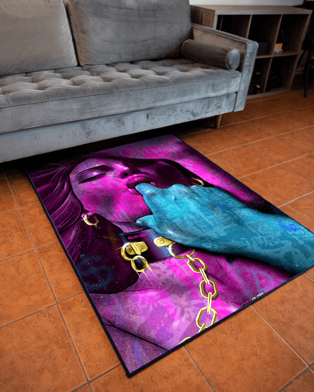 CHOKED RUG