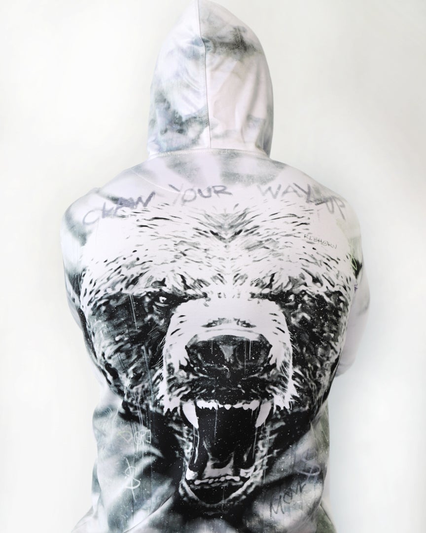 Claw Your Way Up Tie-Dye Pull-Over Hoodies