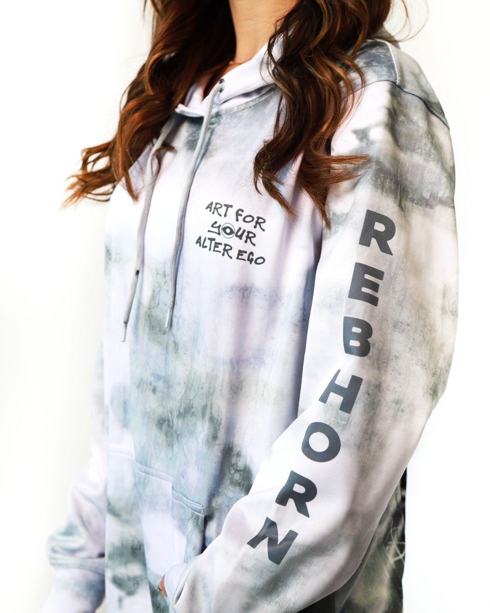 Claw Your Way Up Tie-Dye Pull-Over Hoodies