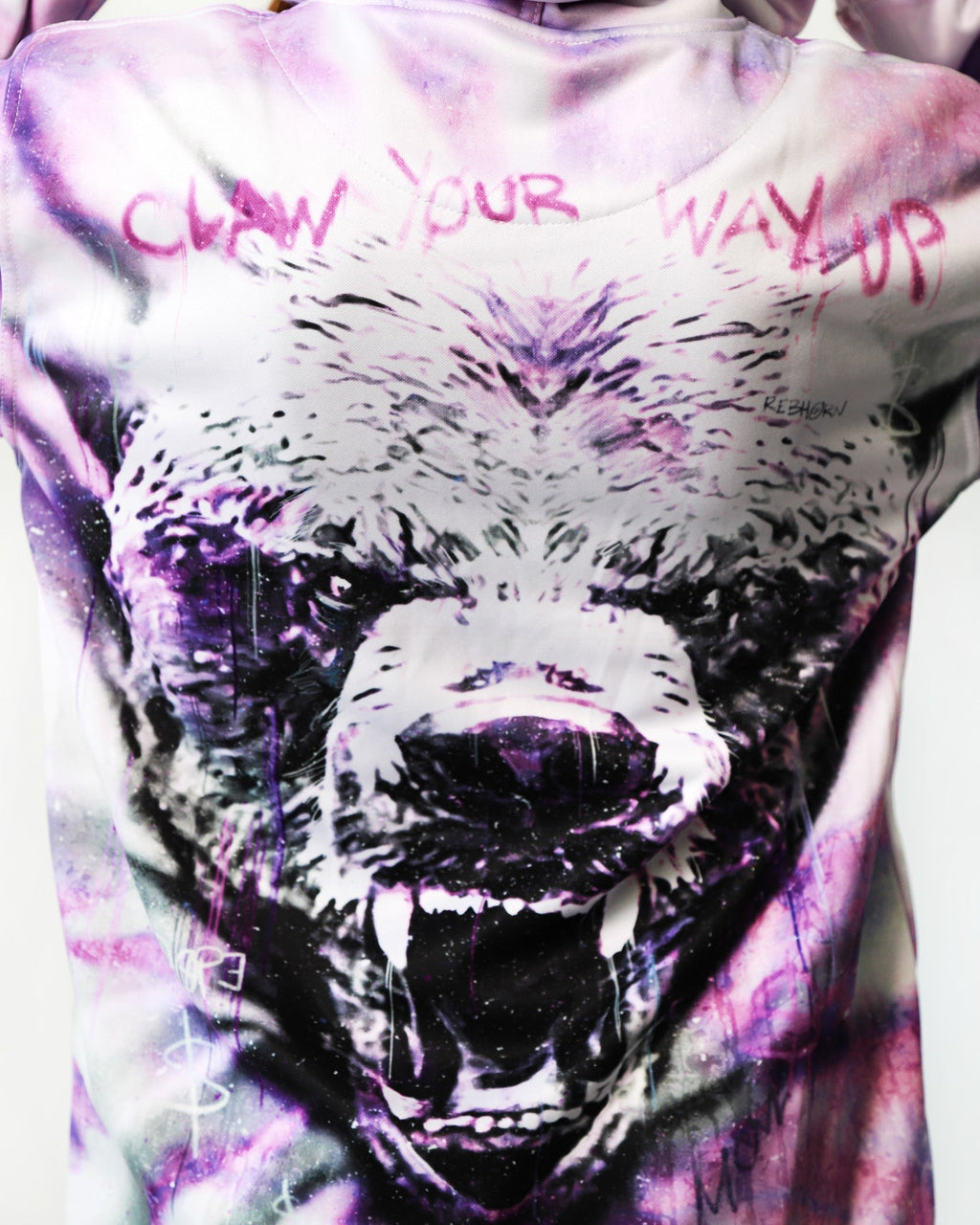 Claw Your Way Up Tie-Dye Pull-Over Hoodies