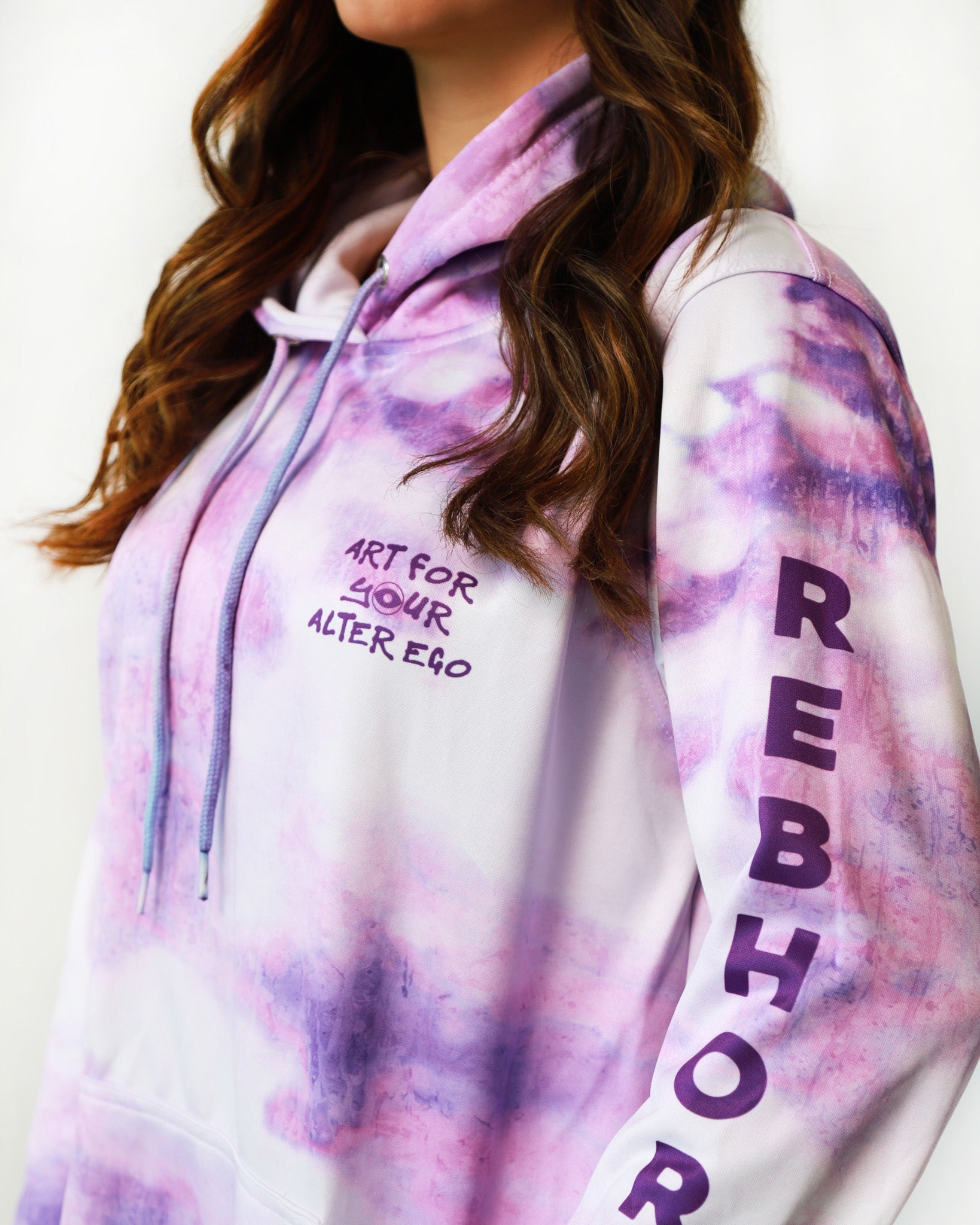Claw Your Way Up Tie-Dye Pull-Over Hoodies