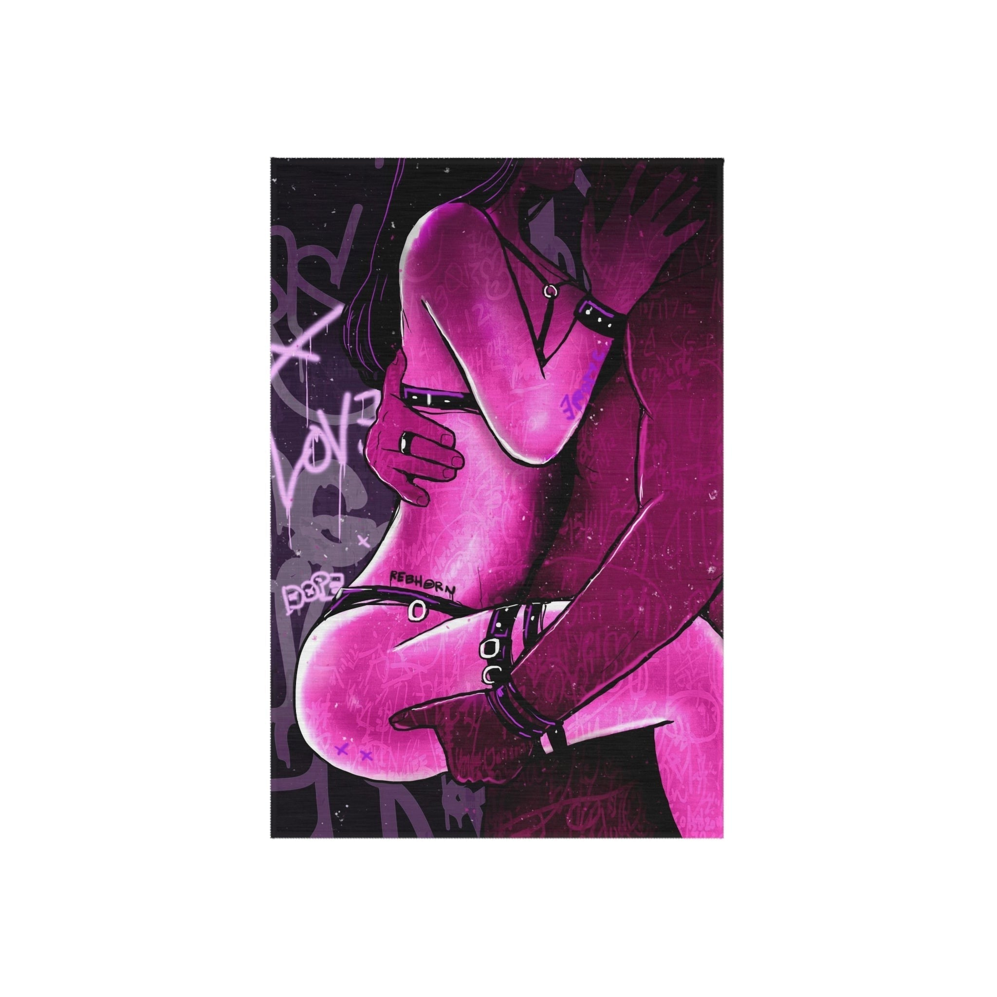 Come To Daddy Sensual Pink Rug