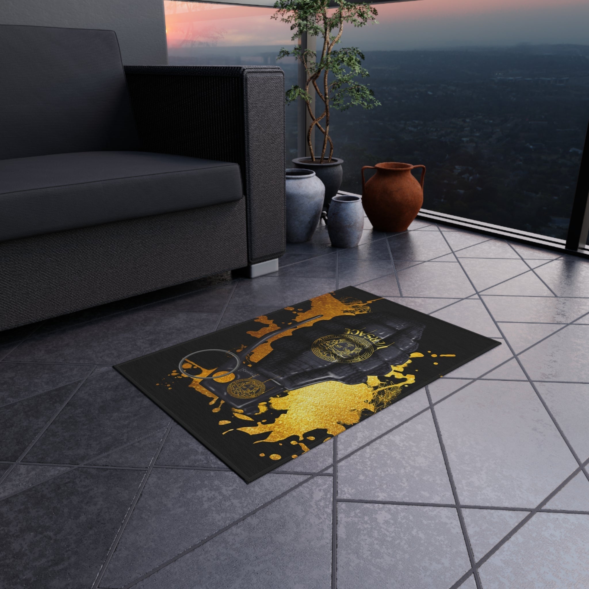Grenades Versace-LUX Rug