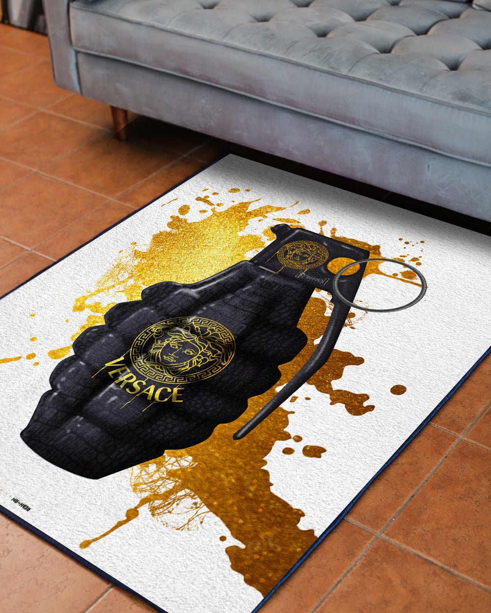 GRENADES VERSACE-LUX RUG