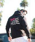 Karma Has No Menu Premium Unisex Hoodie