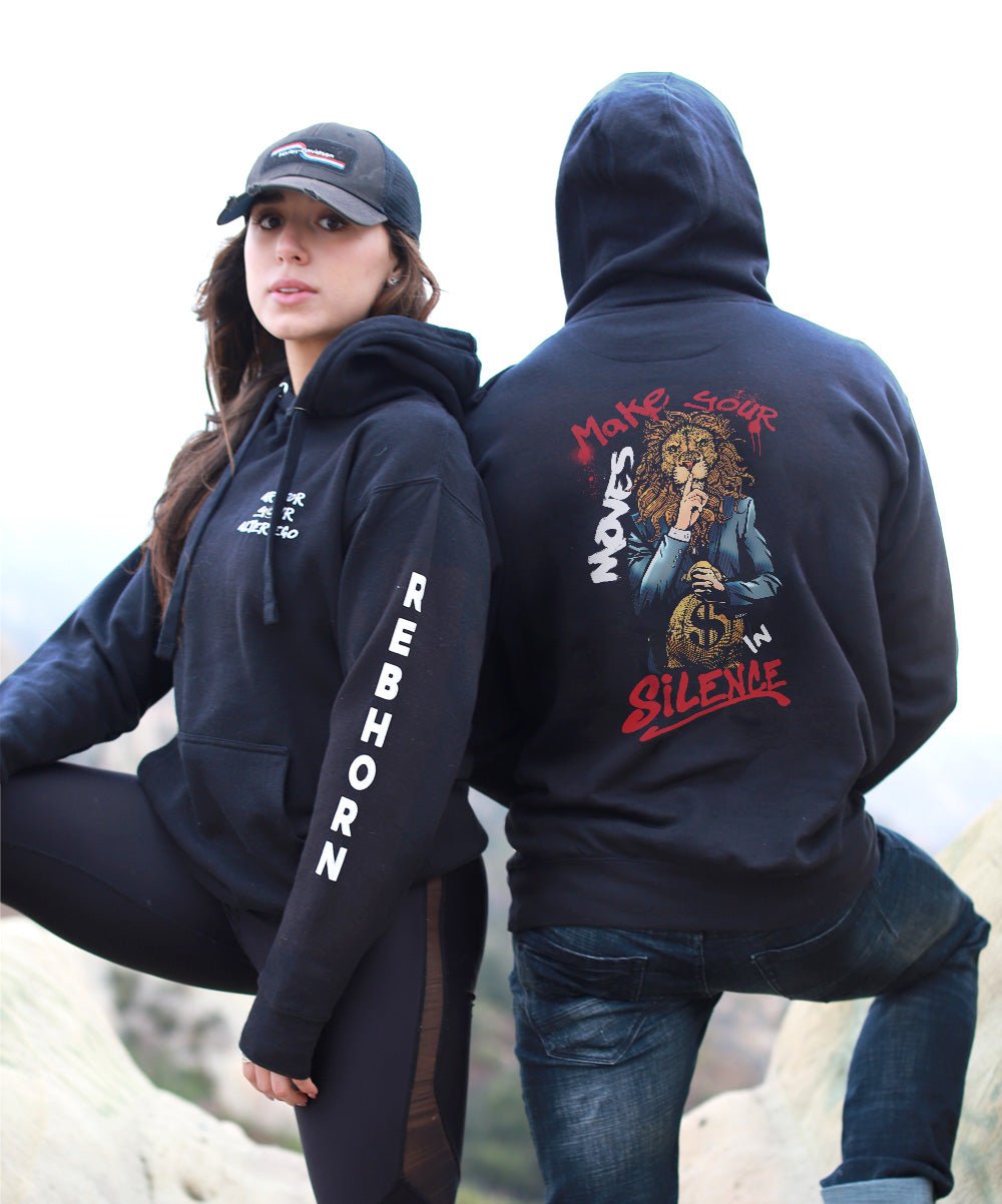 Make Your Moves in Silence Premium Unisex Hoodie