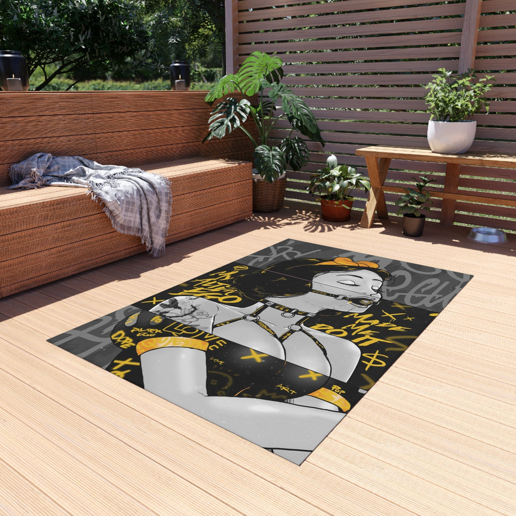 My Alter Ego Made Me Do It Monochrome Sensual Rug