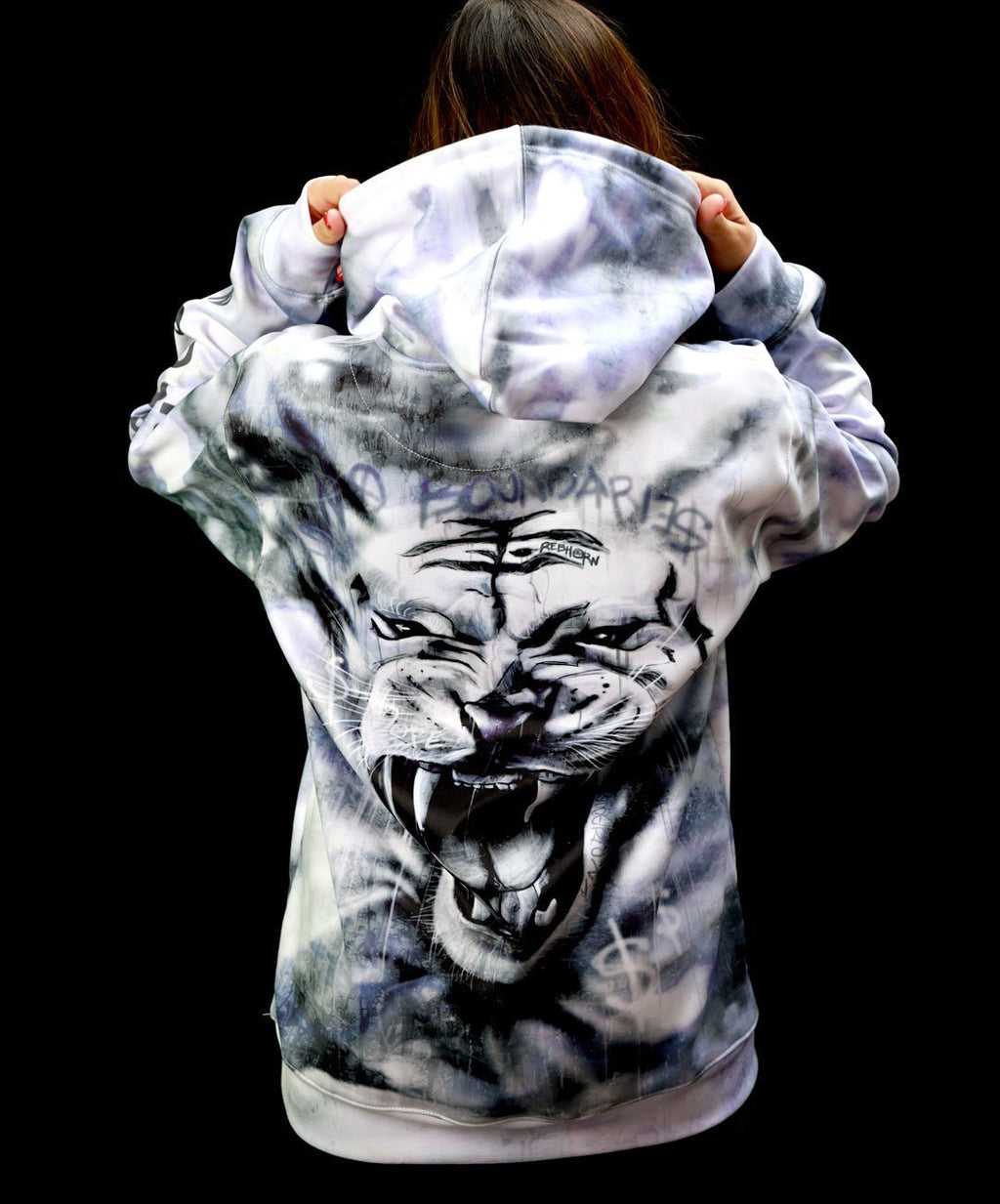 No Boundaries Tie-Dye Pull-Over Hoodies