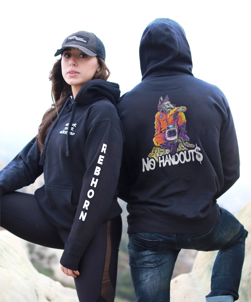 No Handouts Premium Unisex Hoodie