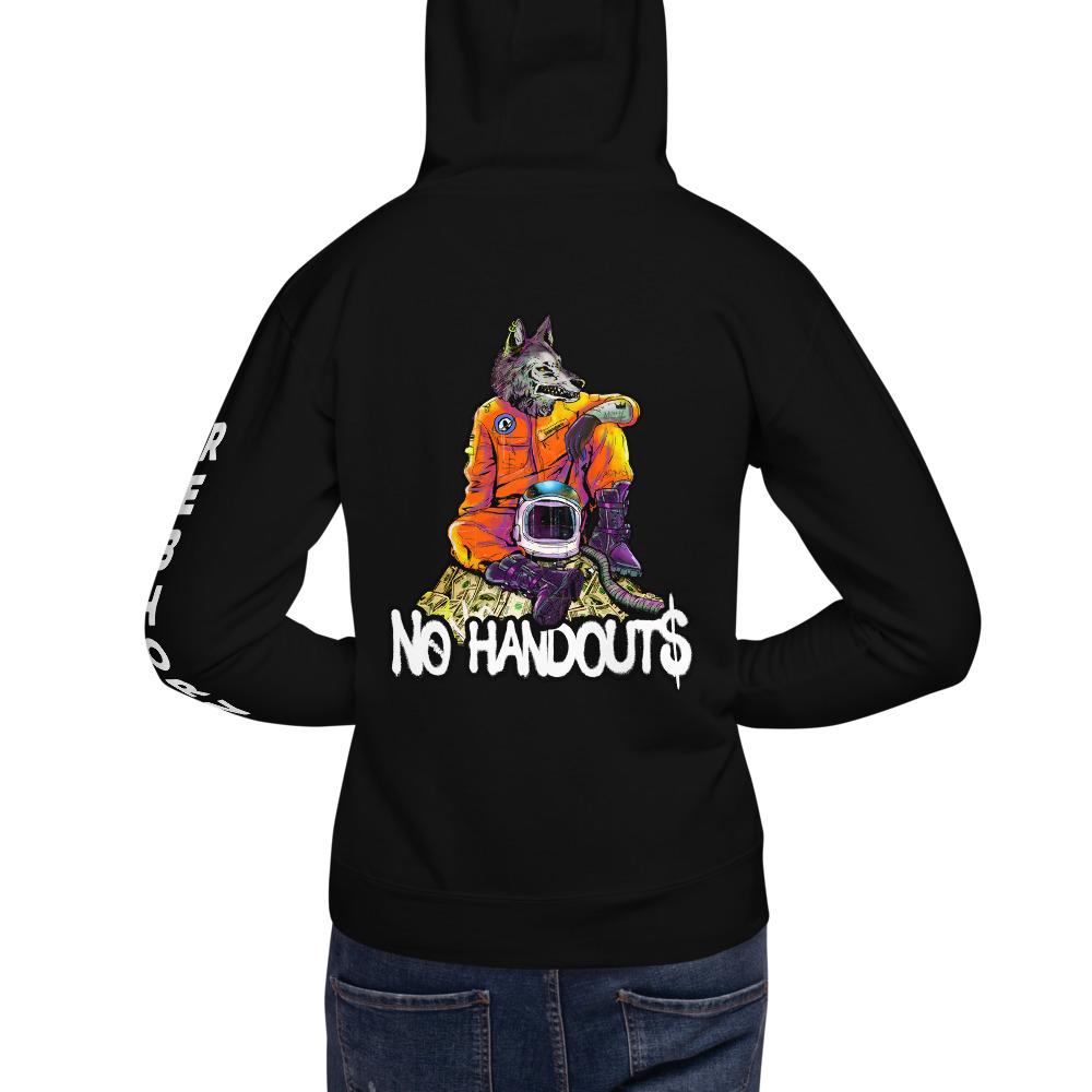 No Handouts Premium Unisex Hoodie