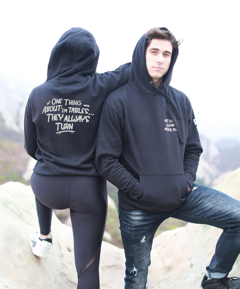 One Thing About Them Tables Premium Unisex Hoodie