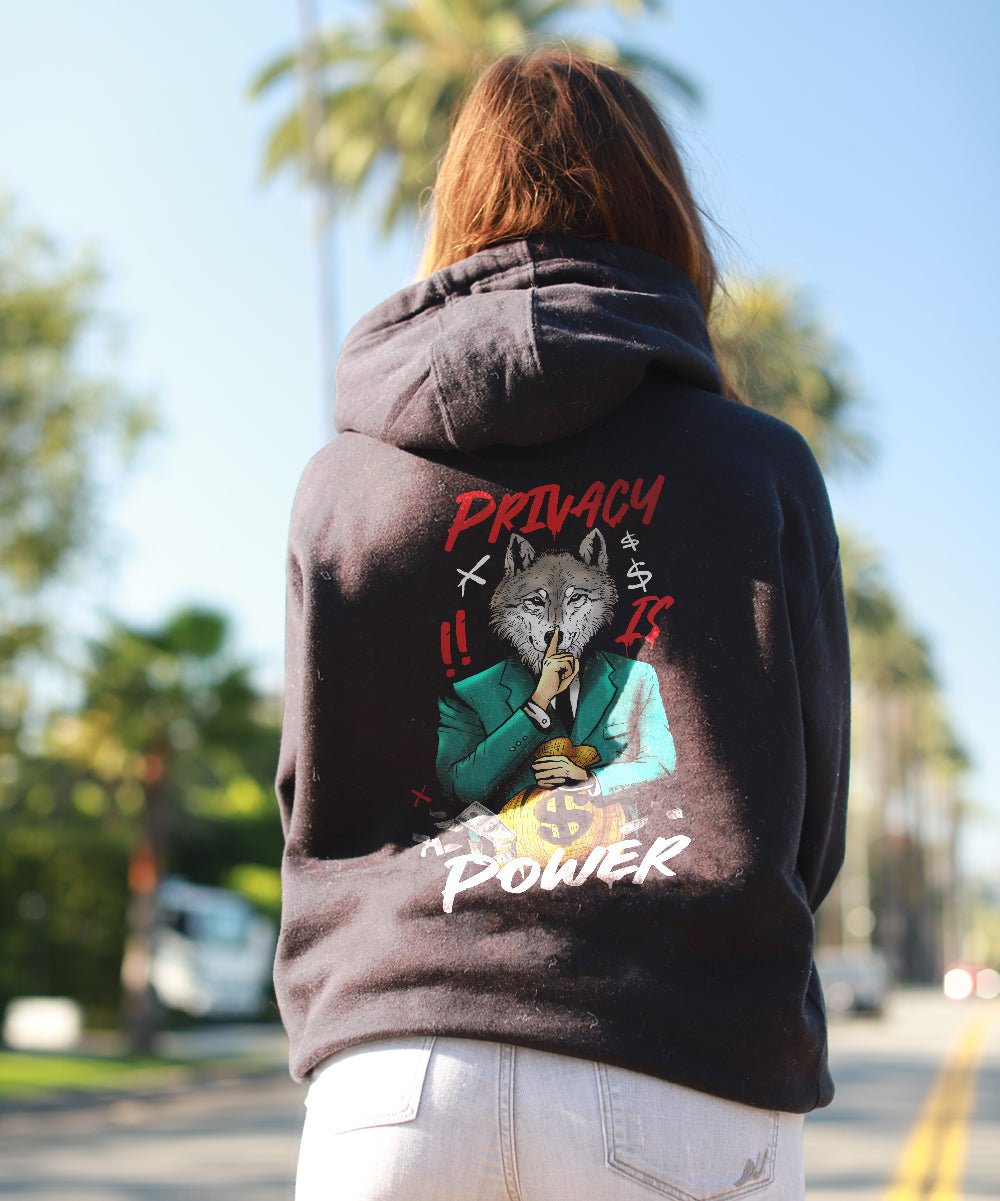 Privacy Is Power Premium Unisex Hoodie