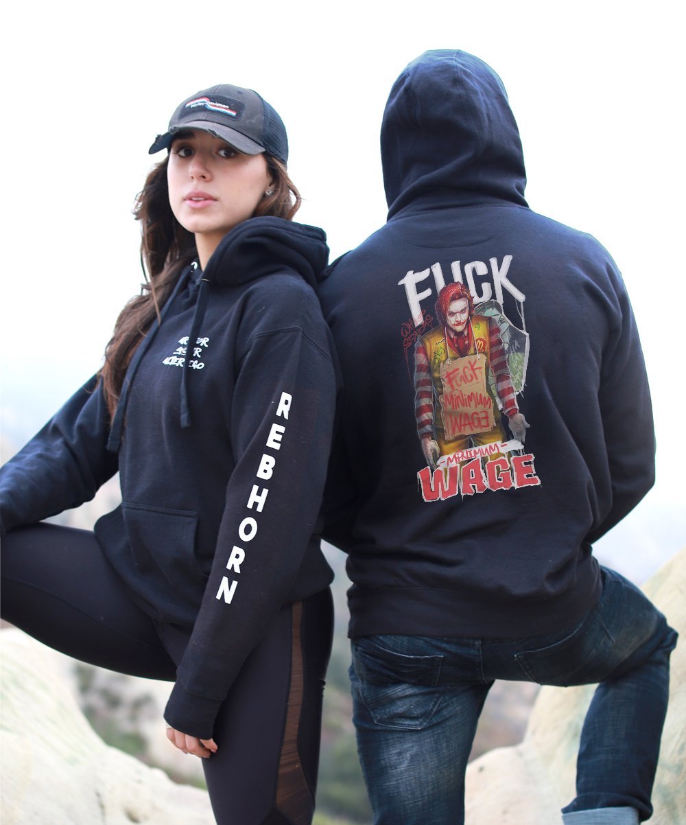 Screw Minimum Wage Unisex Premium Hoodie