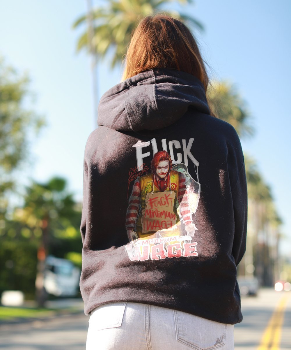 Screw Minimum Wage Unisex Premium Hoodie