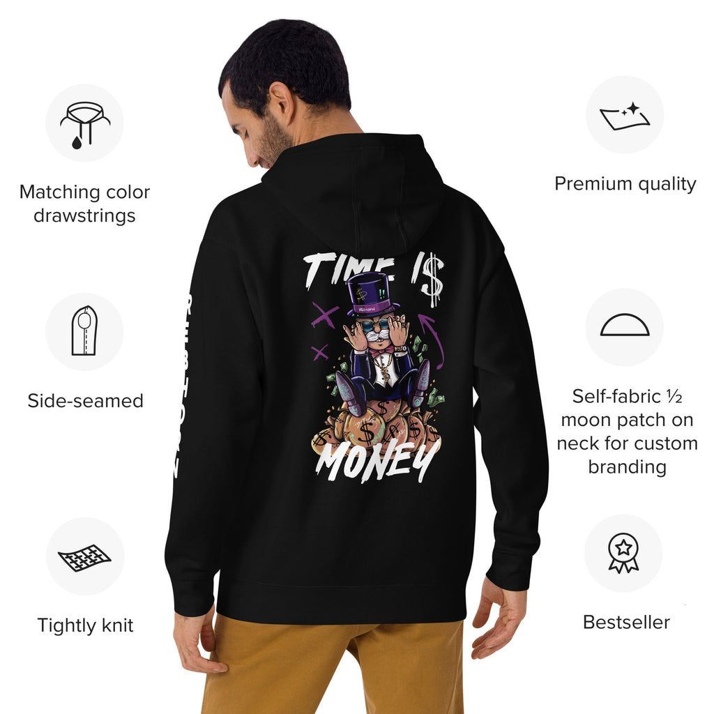 Time is Money Premium Unisex Hoodie